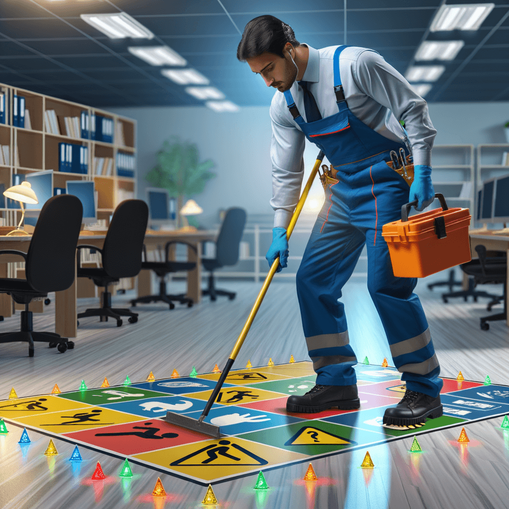 Mitigating Slip and Fall Hazards: Advanced Floor Safety Protocols for Property Maintenance
