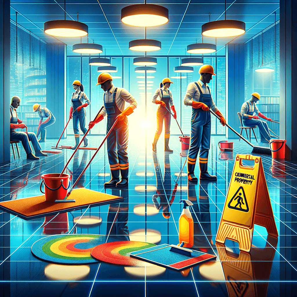 Mitigating Slip and Fall Hazards: Proactive Floor Safety Maintenance in Commercial Properties